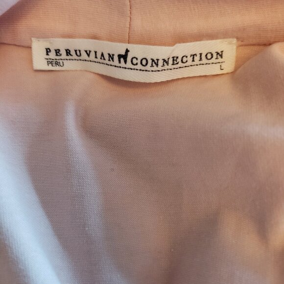 Pink surplice sleeveless top - Picture 2 of 2